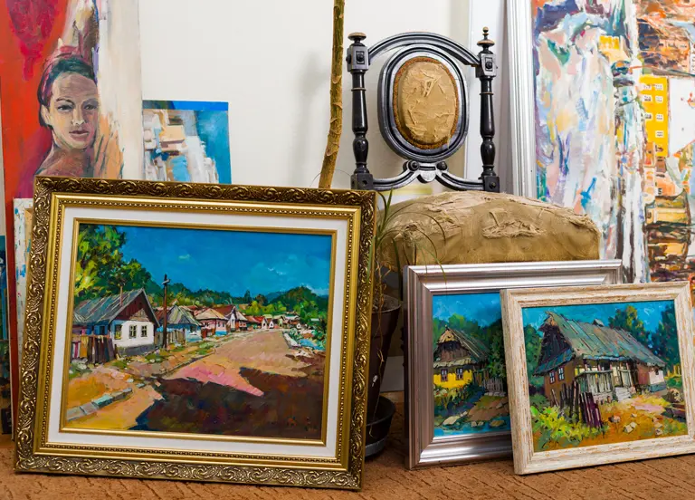 A collection of valuable paintings